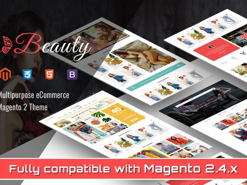 Beauty - Multipurpose Responsive Magento 2 Theme
