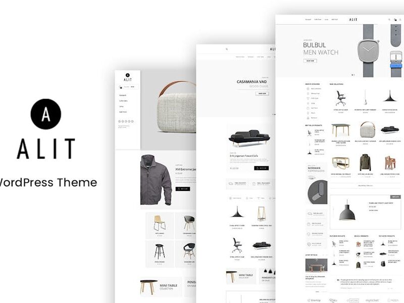 Alit - Minimalist WooCommerce WordPress Theme