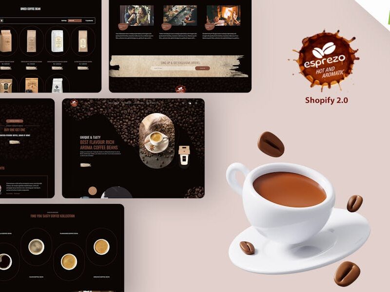 Esprezo - Cake Shop, Coffee Shop Shopify Theme