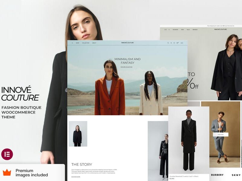 Innové Couture - Fashion Boutique WordPress
