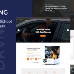 DRVNG – Chủ đề WordPress Trường dạy lái xe
