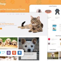 PetShop – Responsive Food Pet Store OpenCart Theme PetShop – Responsive Food Pet Store OpenCart Theme