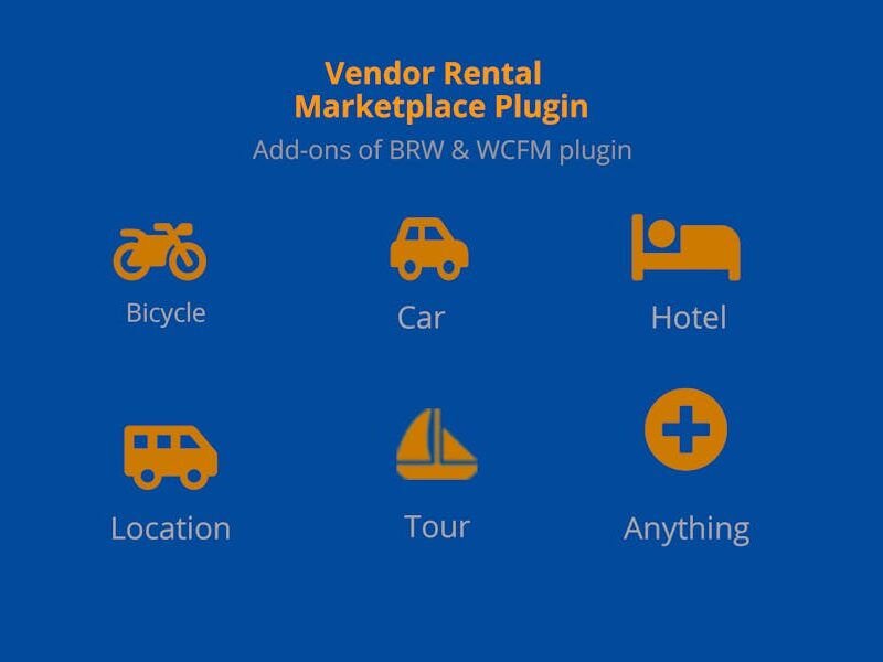 Multiple Vendor Rental Marketplace WP Plugin