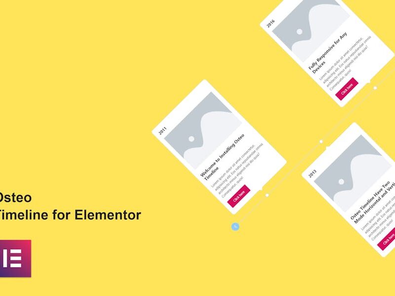 Osteo Timeline for Elementor