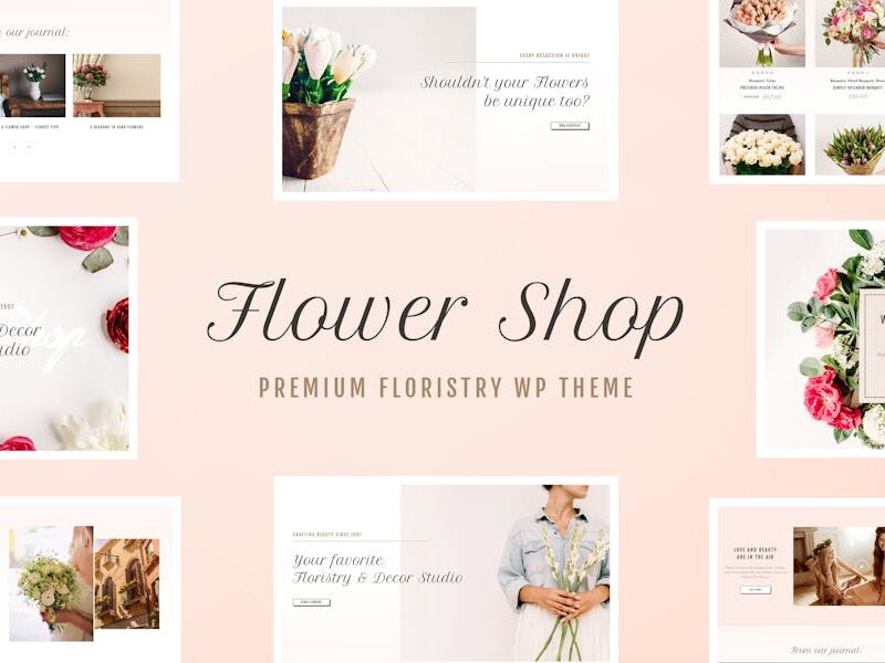 Flower Shop - Decoration Store and Floristic