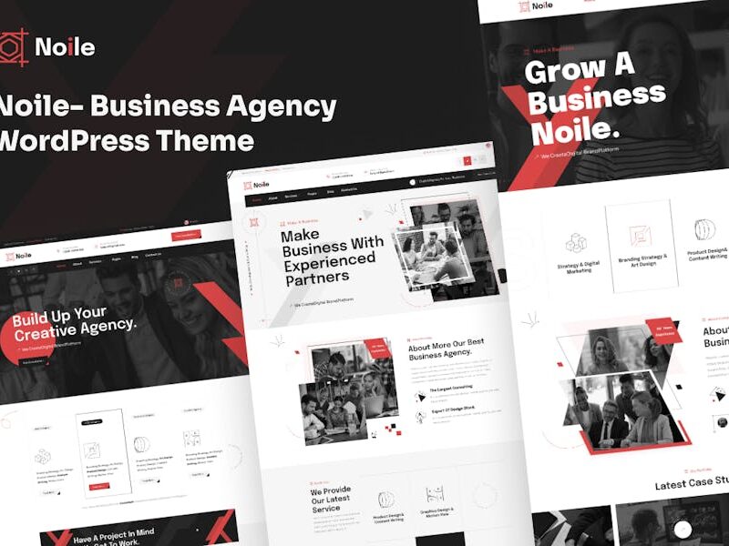 Noile - Business Agency WordPress Theme