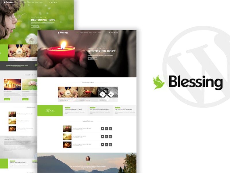 Blessing - Church WordPress Theme