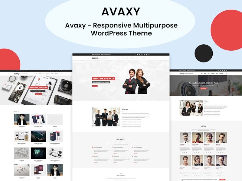 Avaxy - Multipurpose WordPress Theme