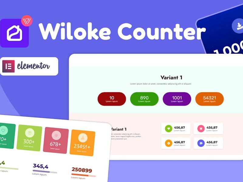 Wiloke Counter for Elementor