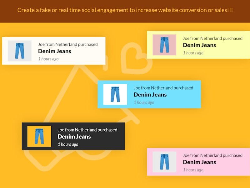 Trustify - WordPress Fake Social Evidence