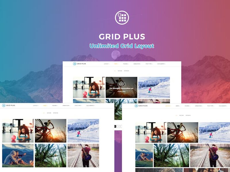 Grid Plus - Unlimited Grid Layout