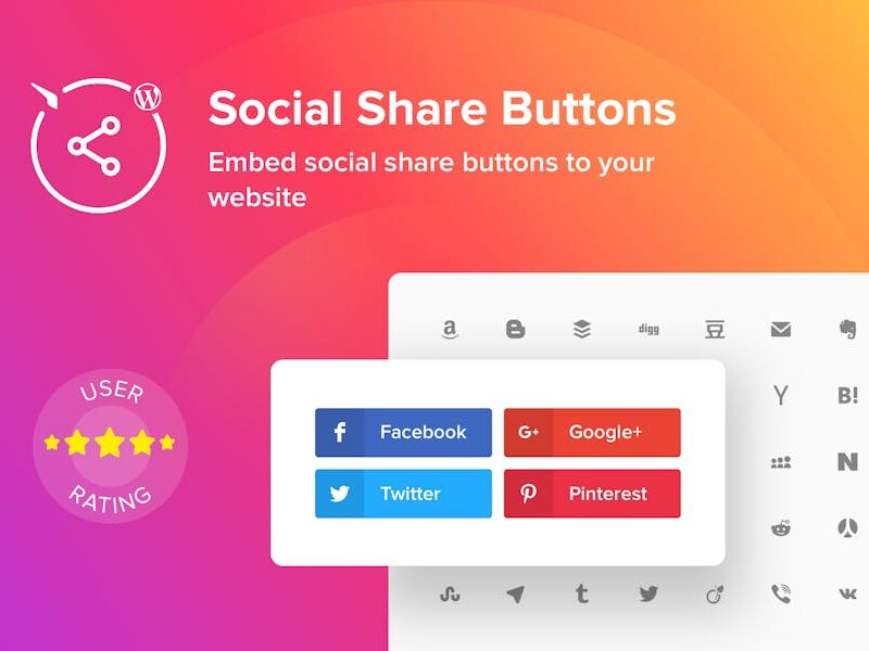 WordPress Social Share Buttons