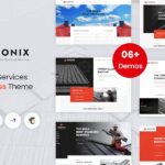Roonix – Chủ đề WordPress về dịch vụ lợp mái