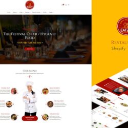Eatzy | Restaurant Sectioned Shopify Theme Eatzy | Restaurant Sectioned Shopify Theme
