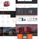 Logtik – Giao diện WP Logistics, Vận tải hàng hóa Logtik – Giao diện WP Logistics, Vận tải hàng hóa