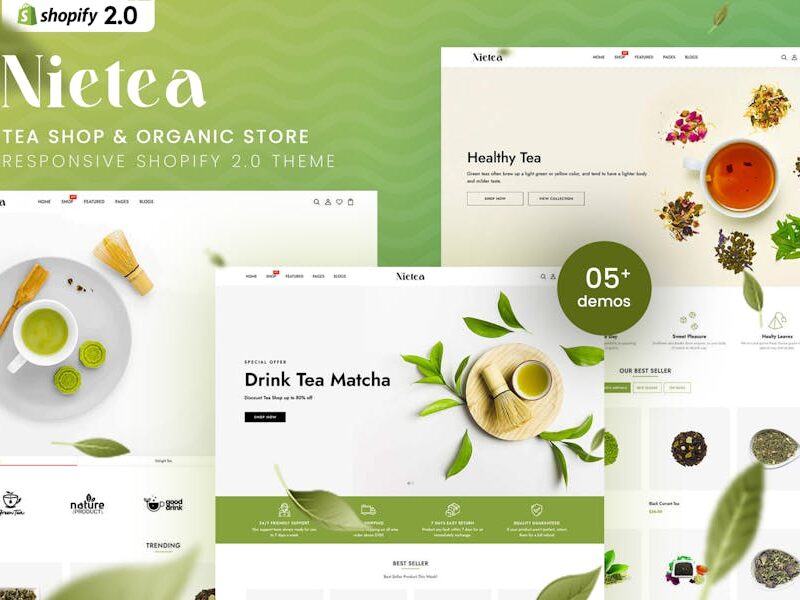 Nietea - Tea Shop & Organic Store Shopify 2.0