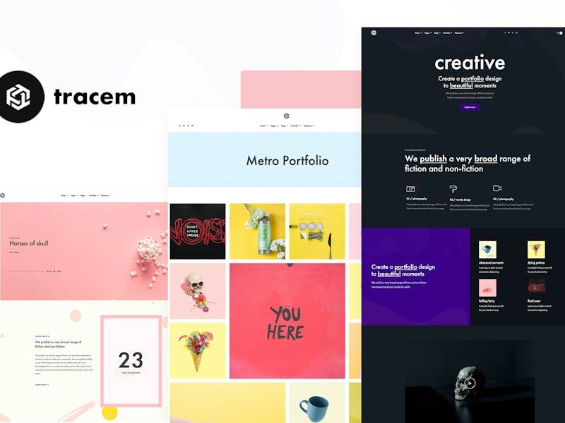 Tracem - Agency & Portfolio WordPress Theme