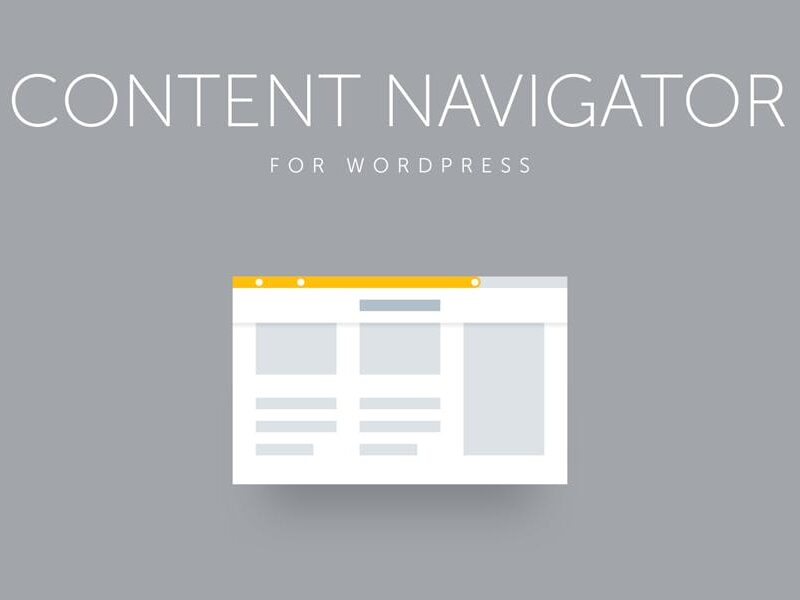 Site Content Navigator for WordPress