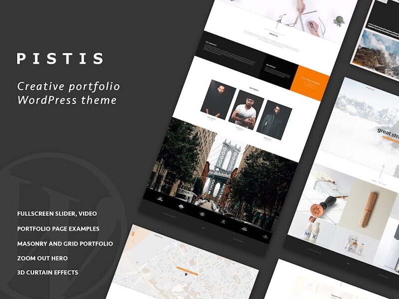 Pistis - Portfolio / Agency WP Theme