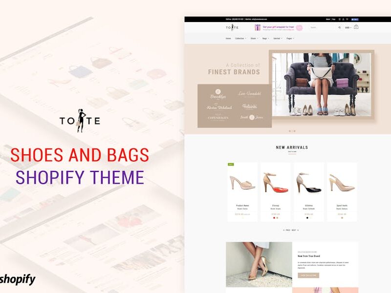 Tote | Shoes and Bags Shopify theme