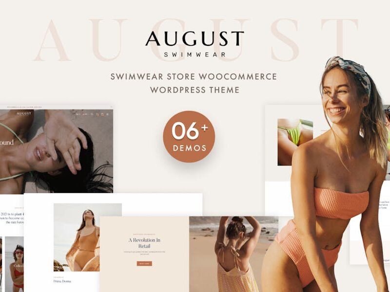 August - Swimwear WooCommerce WordPress Theme