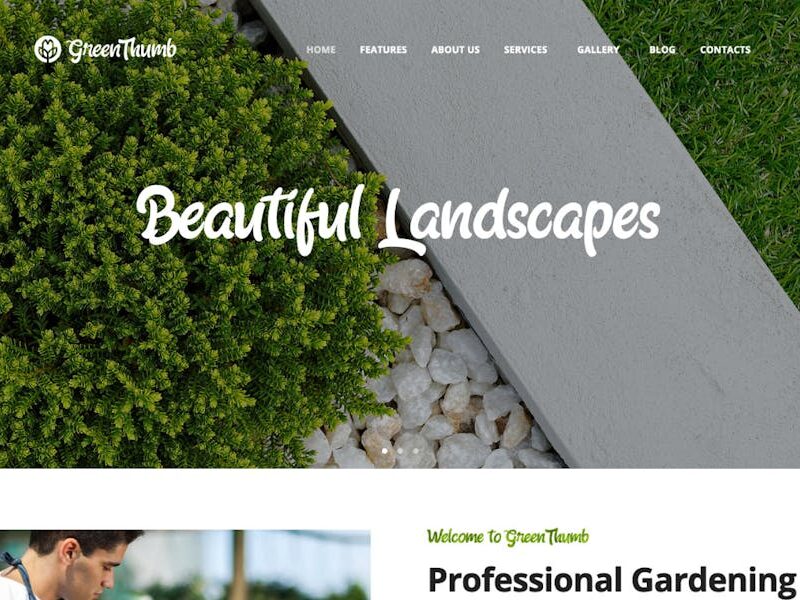 Green Thumb | Gardening & Landscaping Services WP