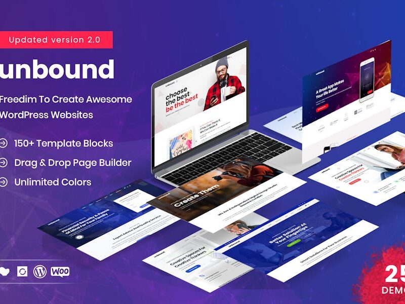Unbound - Business Agency Multipurpose Theme