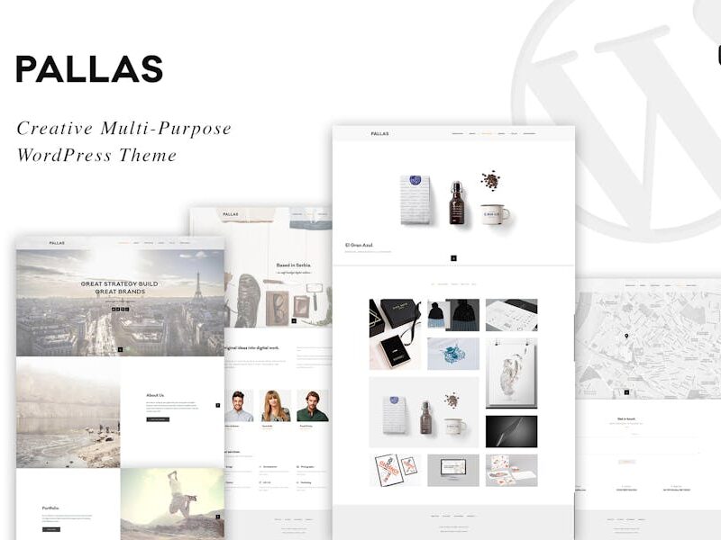 Pallas - Creative Multi-Purpose WordPress Theme