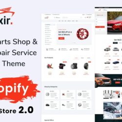 Autixir – Auto Parts Shop Shopify Theme OS 2.0