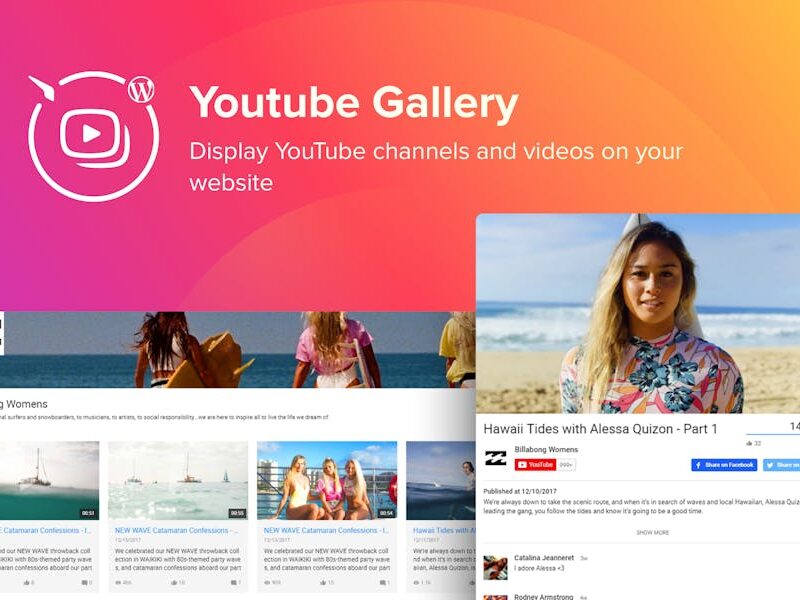 WordPress YouTube Gallery Plugin