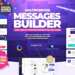Multipurpose Messages and Social Share Builder Multipurpose Messages and Social Share Builder