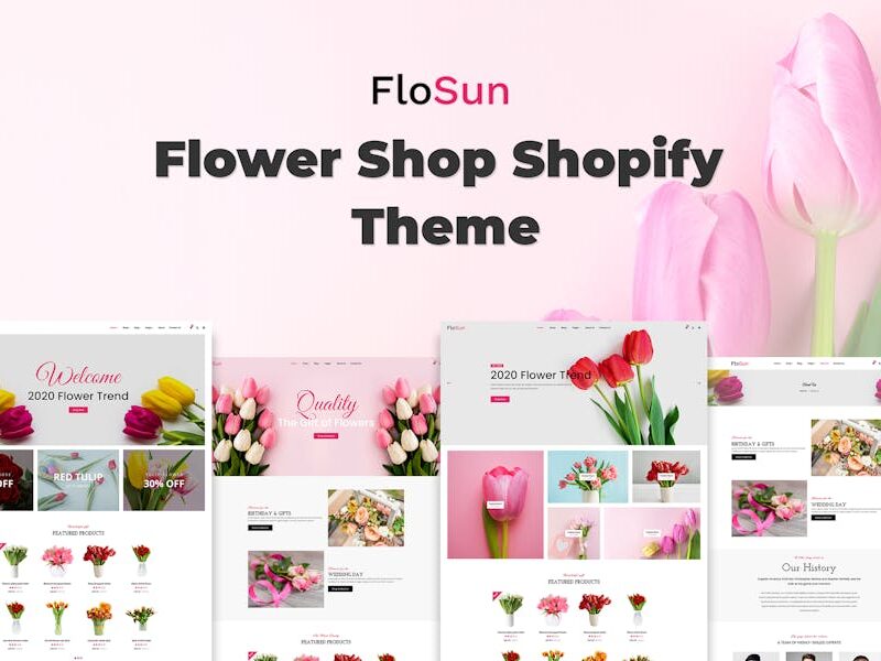 Flosun - Flower Shop Shopify Theme