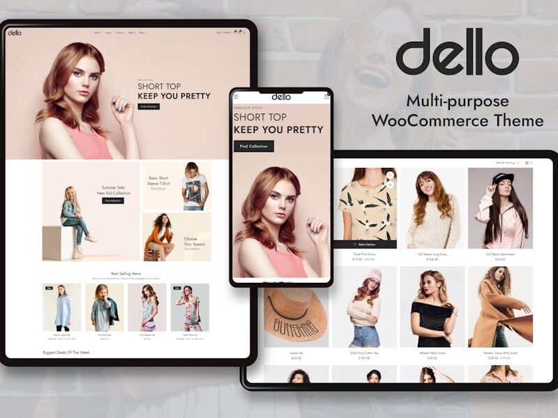 Dello - Multi-Purpose WooCommerce Theme