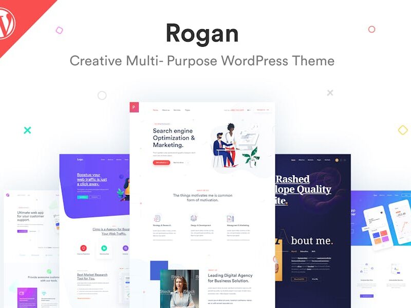 Rogan - Creative Multipurpose WordPress Theme