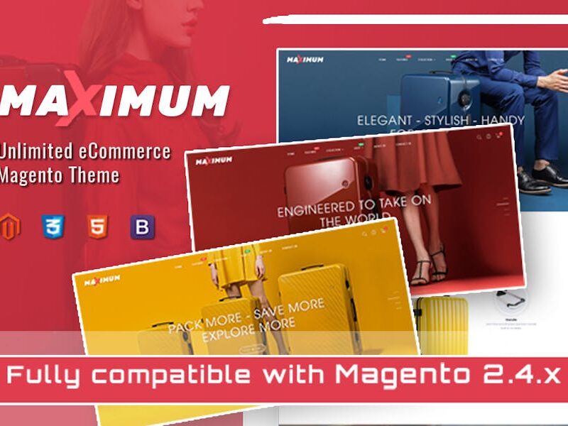 Maximum - Multipurpose Magento 2 Template