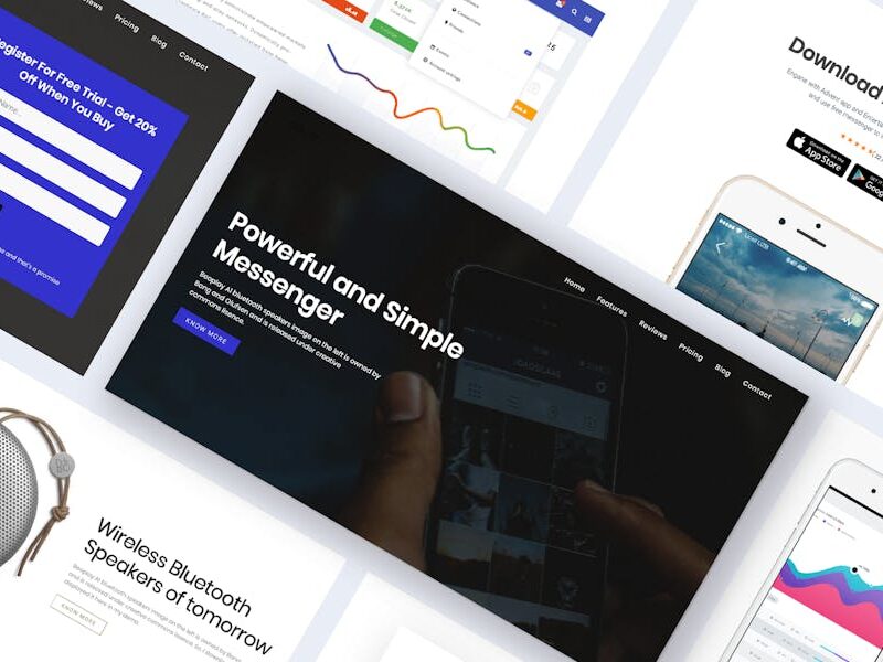 Onepage Digital Marketing WordPress Theme - Advent