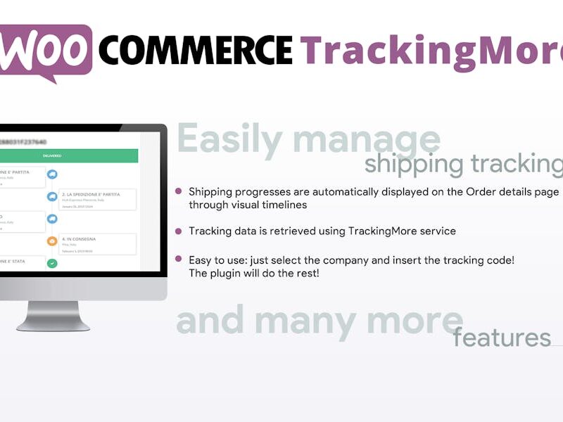WooCommerce TrackingMore