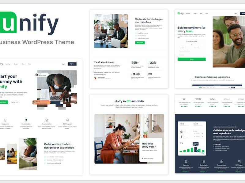 Unify - Multipurpose Business WordPress Theme