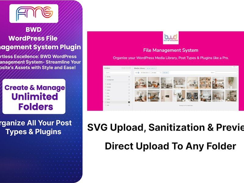 WordPress File Management System