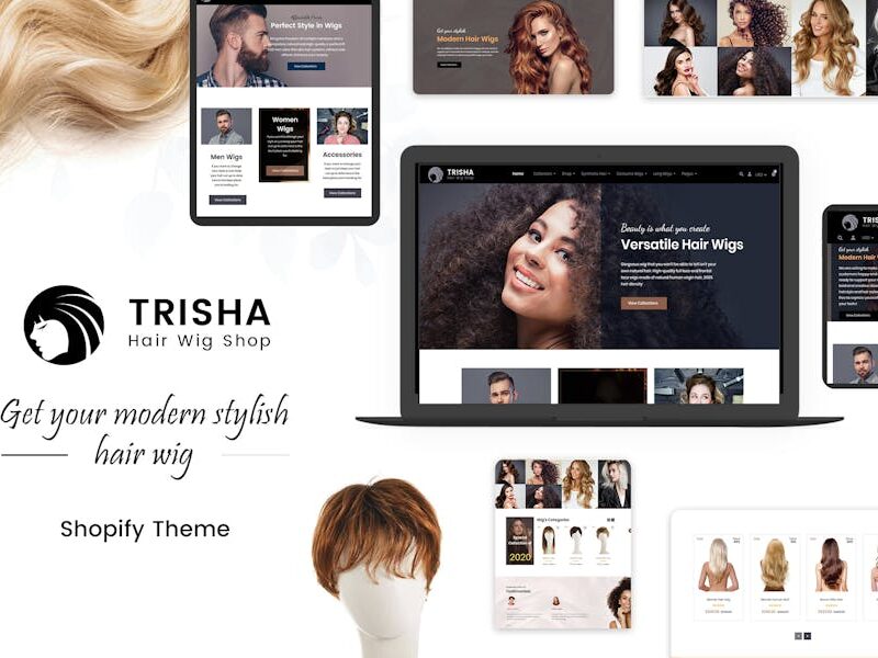 Trisha | Hair Weave, Wig Shopify Theme