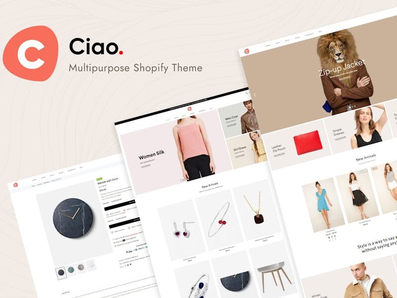 Ciao - Multipurpose Shopify Theme