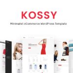 Kossy – Theme WordPress thương mại điện tử tối giản