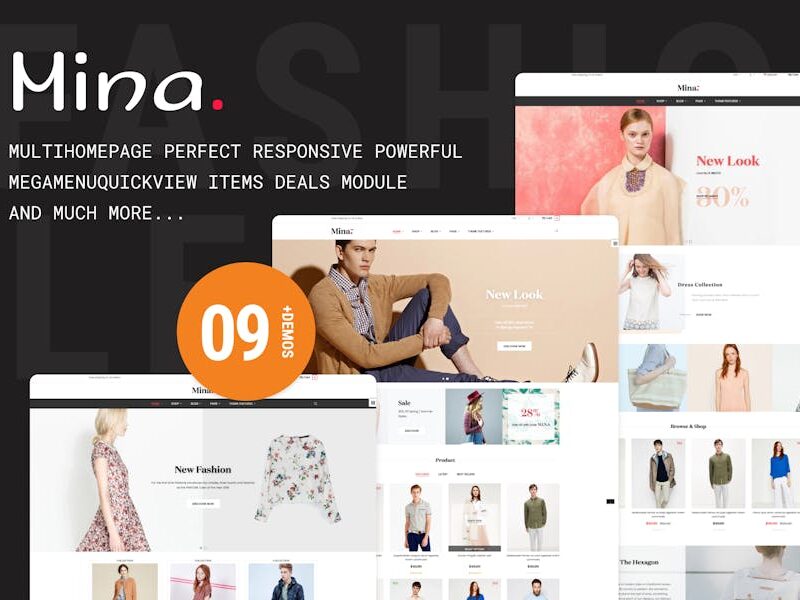 Mina Fashion Shopify Theme