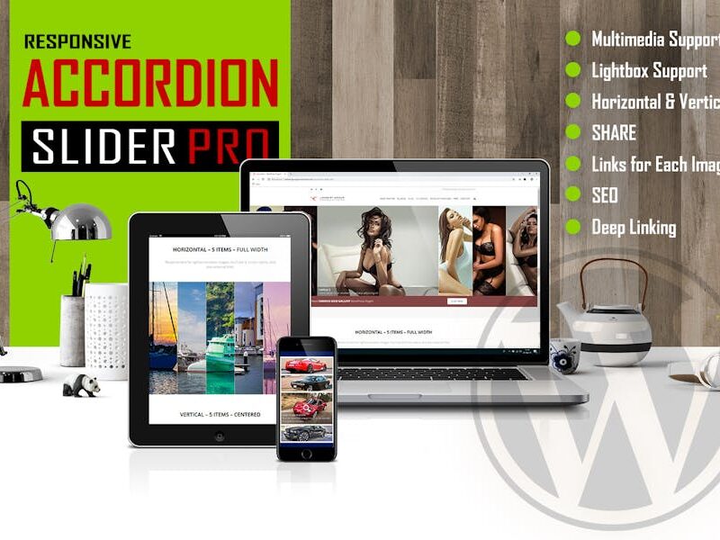 Accordion Slider PRO - Responsive WordPress Plugin