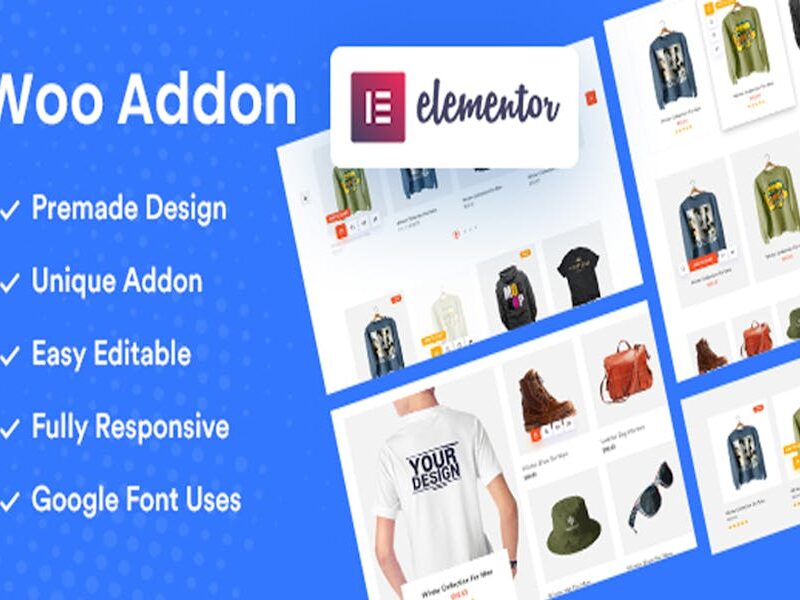 Elementor Addon For WooCommerce Product ecommerce