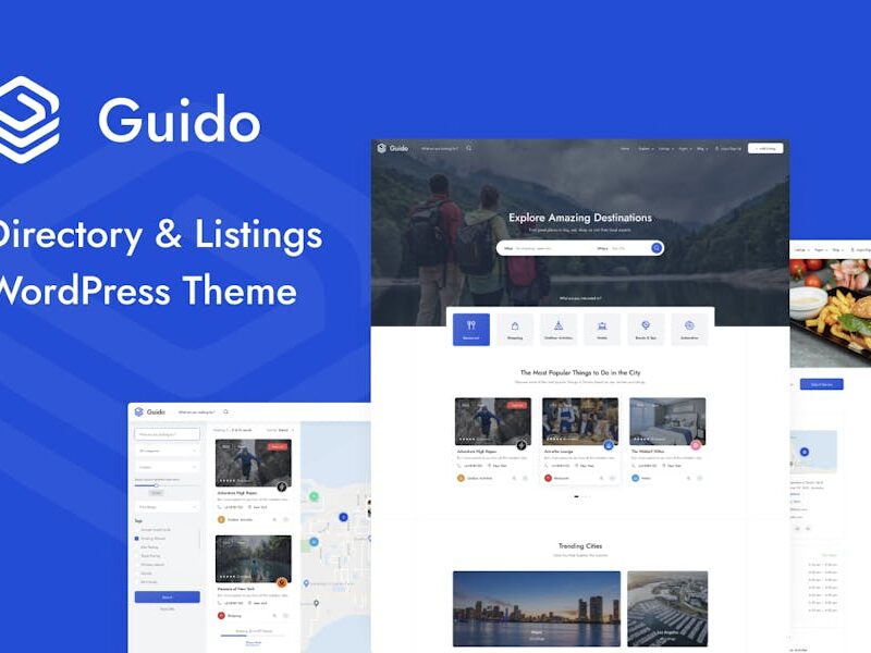 Guido - Directory Listing WordPress Theme