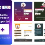 Book Author Bio addon for elementor Book Author Bio addon for elementor