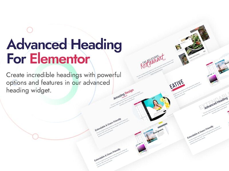 Advanced Heading and Animated Text for Elementor