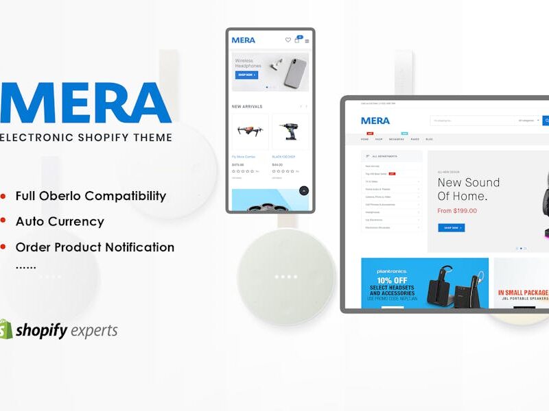 Mera | Electronics Responsive Shopify Theme