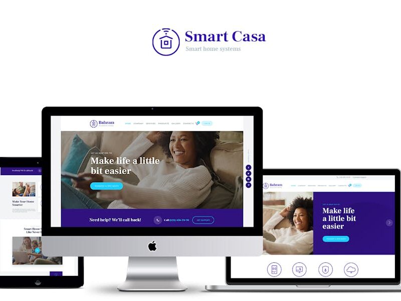 Smart Casa - Home Automation & Technologies Theme